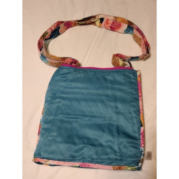 Vera Bradley Pink Iconic Hipster Super Bloom Crossbody Handbag - Picture 7 of 7